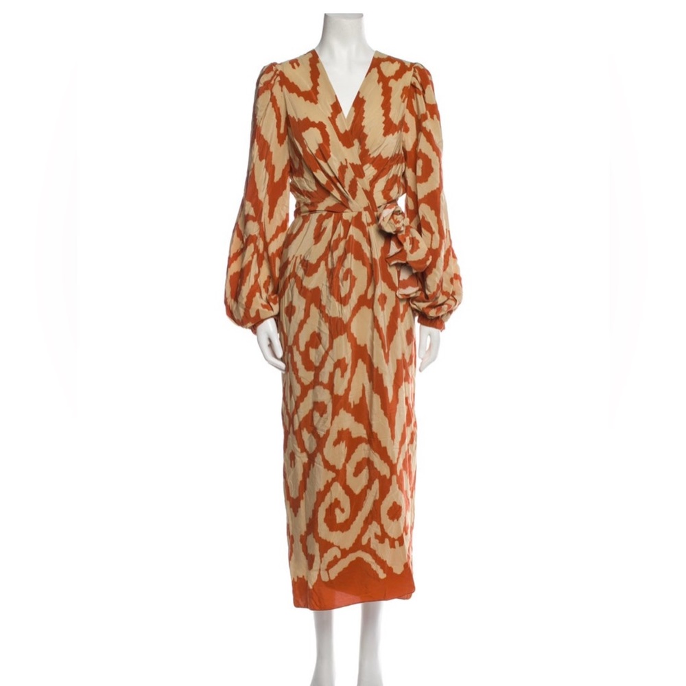 JOHANNA ORTIZ AQUA IDENTITY DRESS PALM BEACH